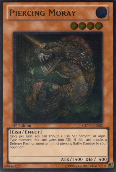 Piercing Moray [GENF-EN082] Ultimate Rare - Josh's Cards