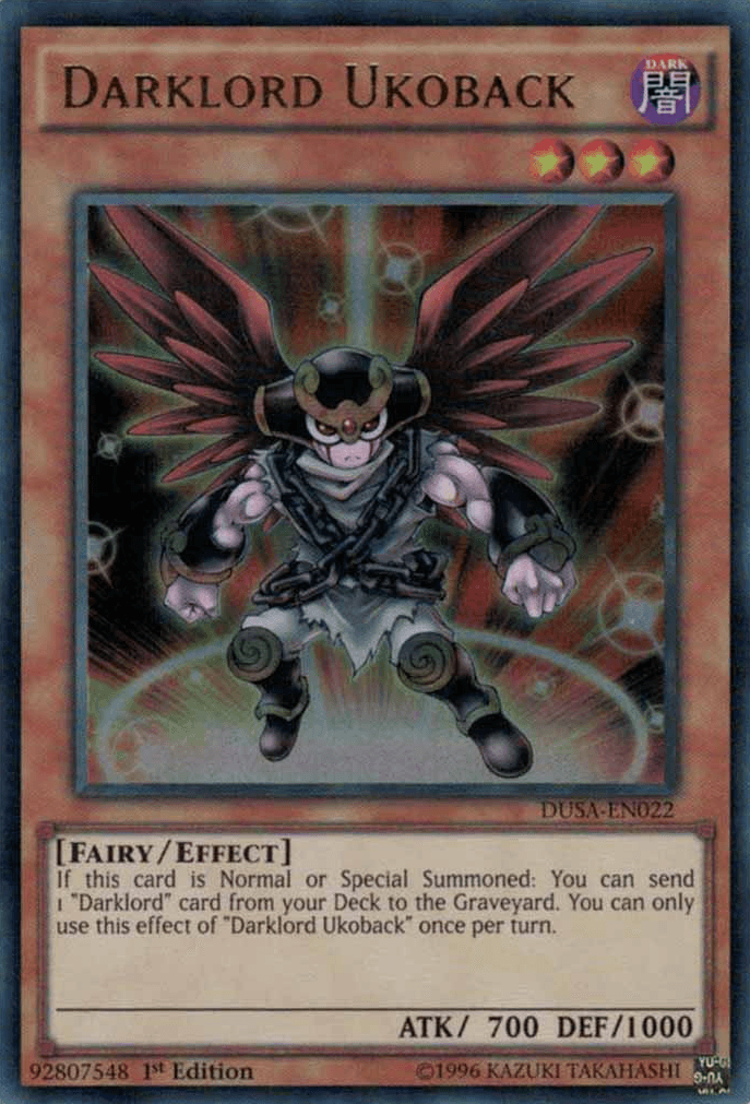 Darklord Ukoback [DUSA-EN022] Ultra Rare - Josh's Cards