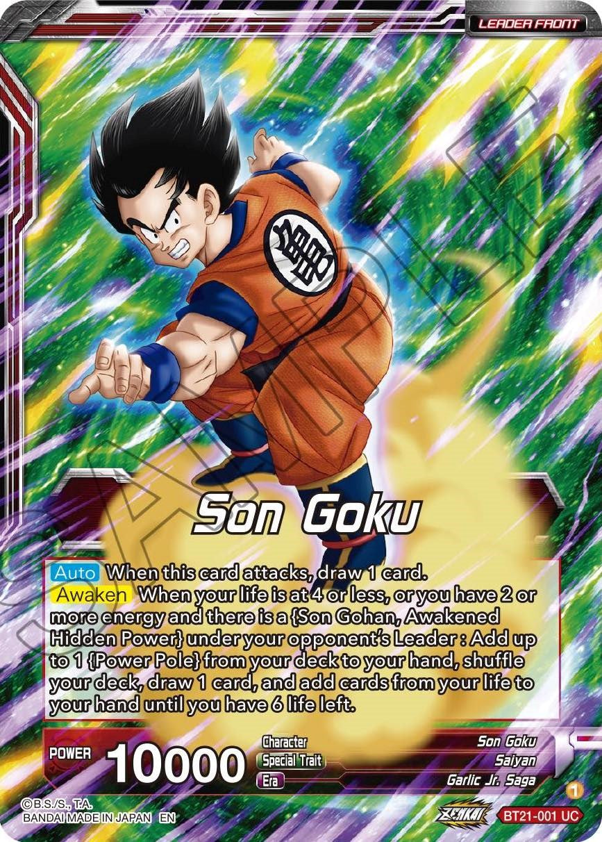 Son Goku // Son Goku, for the Sake of Family (BT21-001) [Wild Resurgence] Parallel Foil