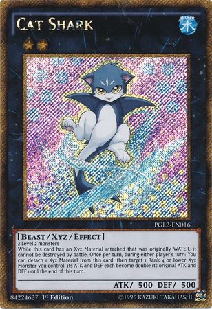 Cat Shark [PGL2-EN016] Gold Secret Rare - Josh's Cards