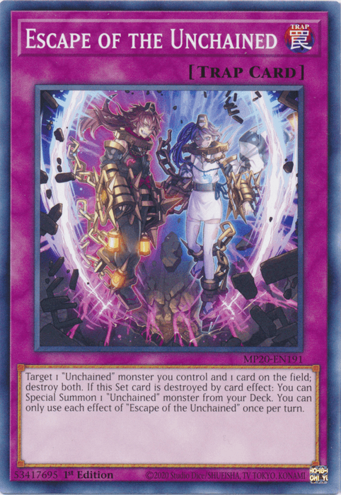 Escape of the Unchained [MP20-EN191] Common - Josh's Cards