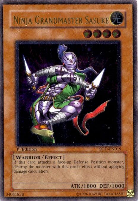 Ninja Grandmaster Sasuke [SOD-EN019] Ultimate Rare - Josh's Cards