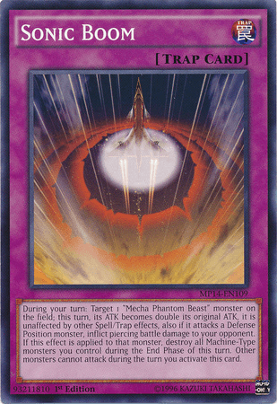 Sonic Boom [MP14-EN109] Common - Josh's Cards