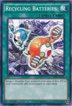 Recycling Batteries [BP03-EN158] Common - Josh's Cards