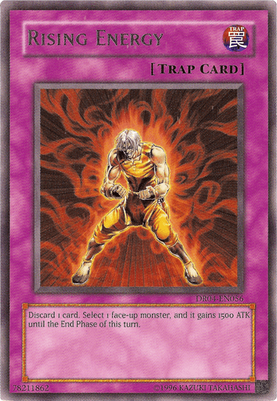 Rising Energy [DR04-EN056] Rare - Josh's Cards