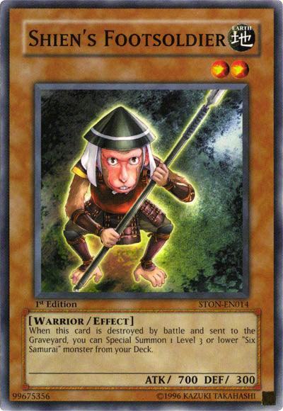 Shien's Footsoldier [STON-EN014] Common - Josh's Cards