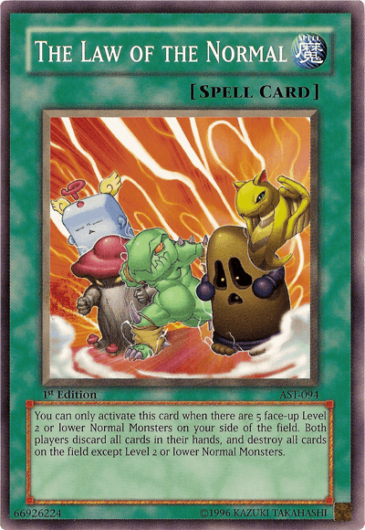 The Law of the Normal [AST-094] Common - Josh's Cards