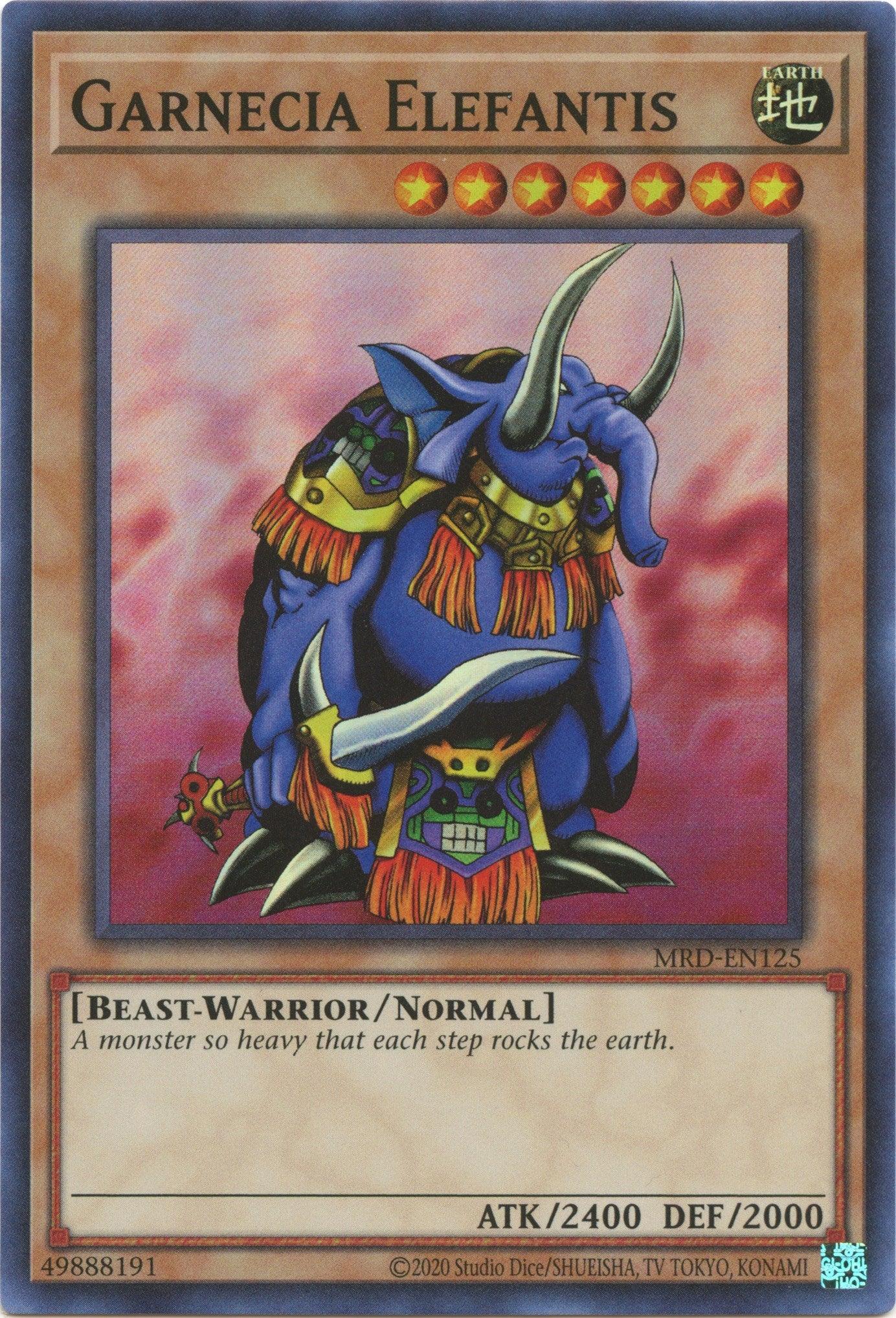 Garnecia Elefantis (25th Anniversary) [MRD-EN125] Super Rare - Josh's Cards