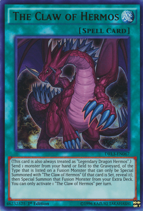 The Claw of Hermos [DRL3-EN067] Ultra Rare - Josh's Cards