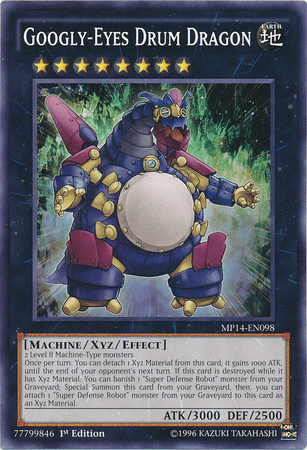 Googly-Eyes Drum Dragon [MP14-EN098] Common - Josh's Cards