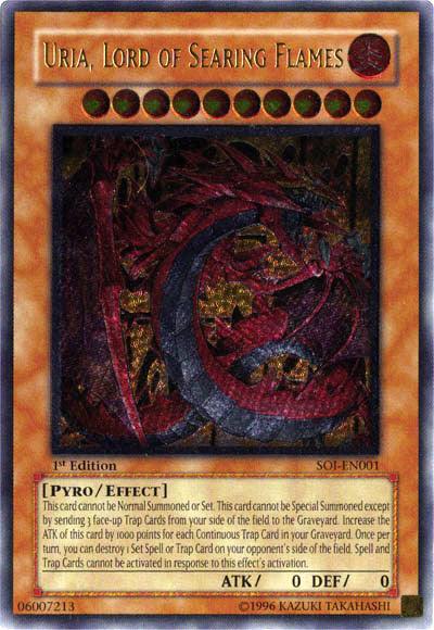 Uria, Lord of Searing Flames (UTR) [SOI-EN001] Ultimate Rare - Josh's Cards