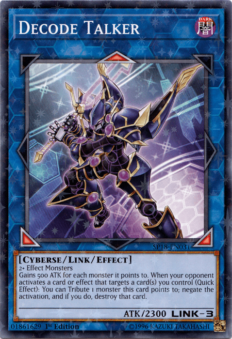 Decode Talker [SP18-EN031] Starfoil Rare - Josh's Cards