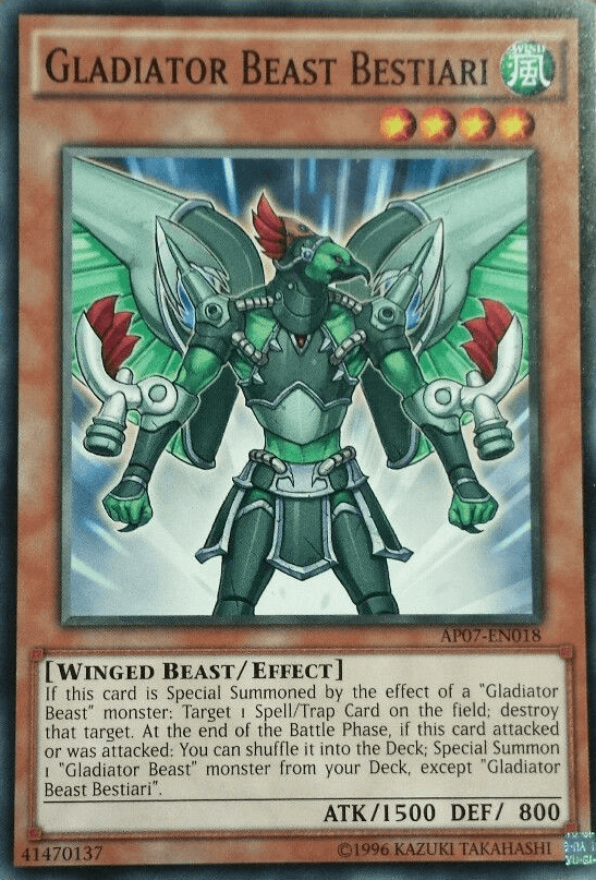 Gladiator Beast Bestiari [AP07-EN018] Common - Josh's Cards