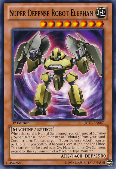 Super Defense Robot Elephan [JOTL-EN007] Common - Josh's Cards
