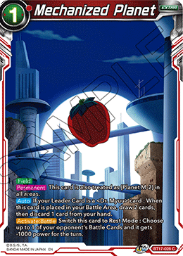 Mechanized Planet (BT17-028) [Ultimate Squad] Parallel Foil