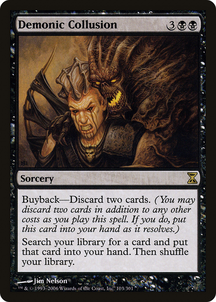 Demonic Collusion (TSP-103) - Time Spiral