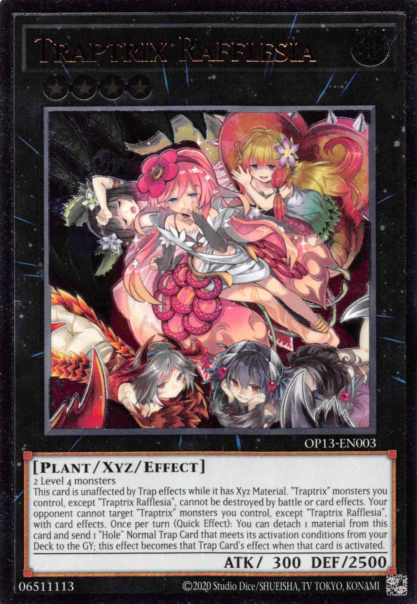 Traptrix Rafflesia [OP13-EN003] Ultimate Rare - Josh's Cards