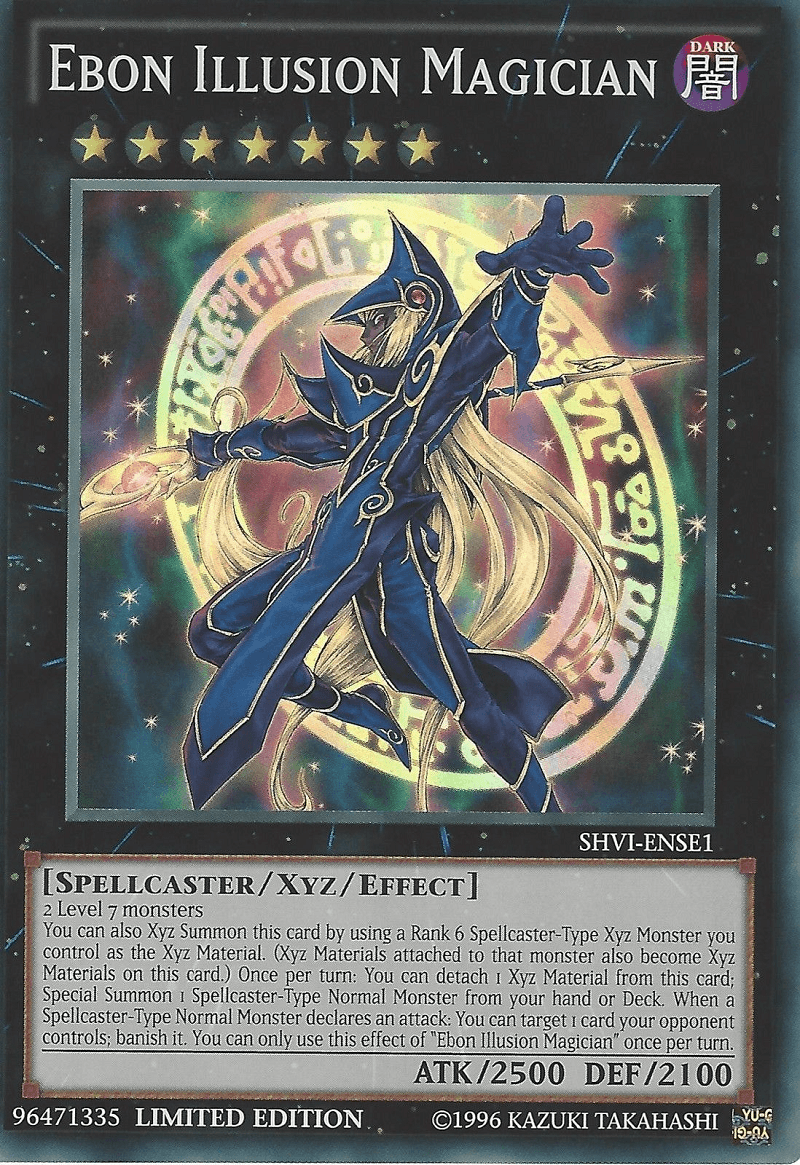 Ebon Illusion Magician [SHVI-ENSE1] Super Rare - Josh's Cards