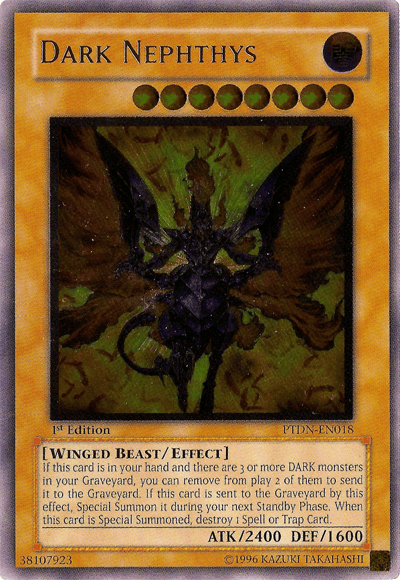 Dark Nephthys [PTDN-EN018] Ultimate Rare - Josh's Cards