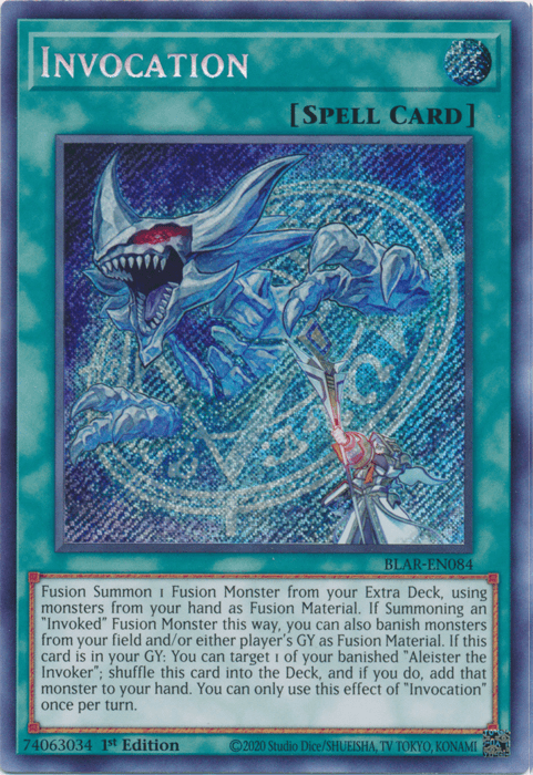 Invocation [BLAR-EN084] Secret Rare - Josh's Cards