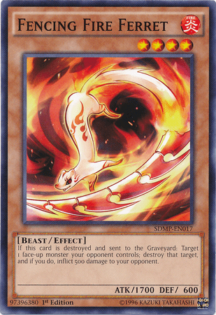 Fencing Fire Ferret [SDMP-EN017] Common - Josh's Cards