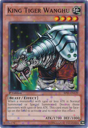 King Tiger Wanghu [BP01-EN129] Starfoil Rare - Josh's Cards