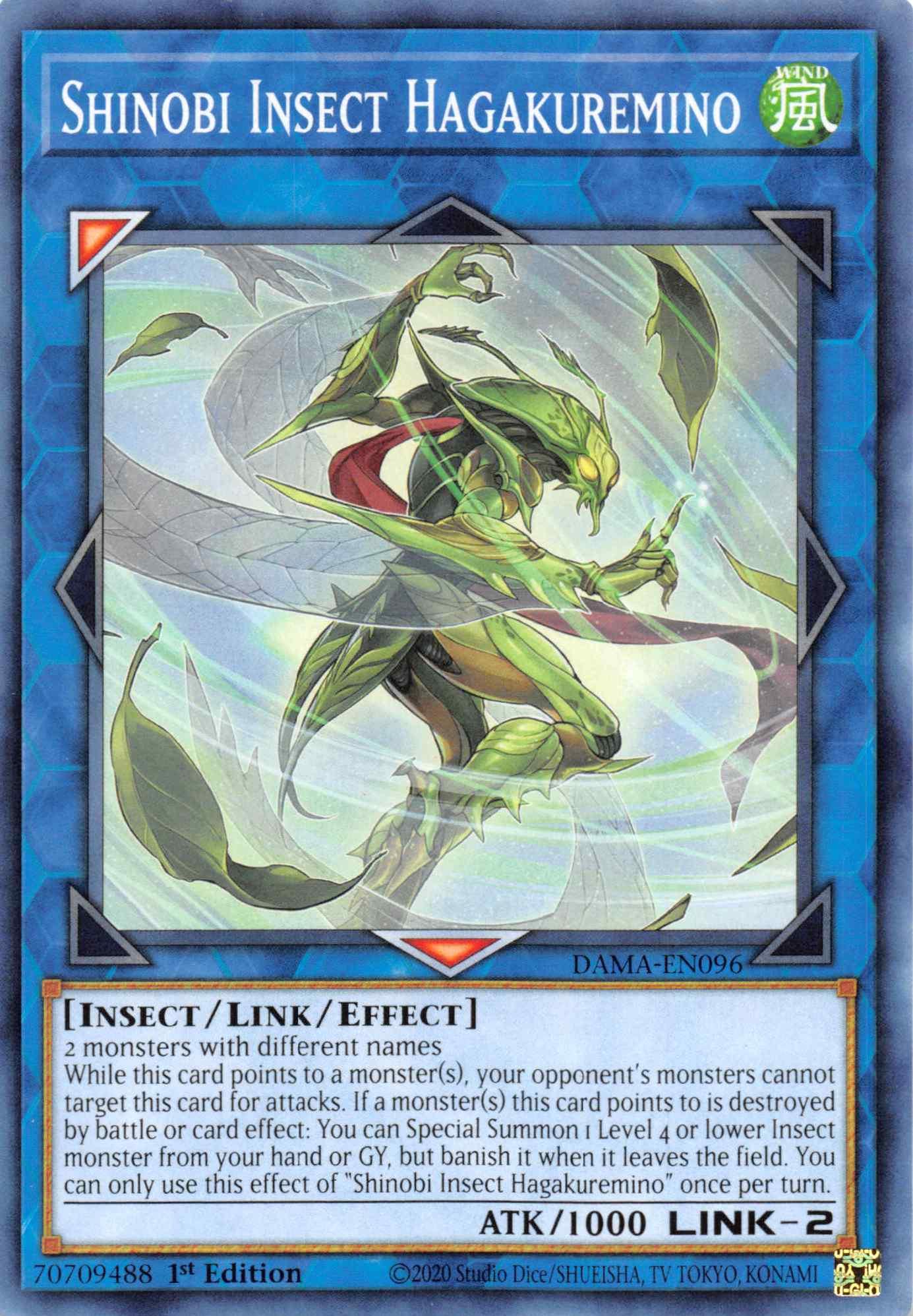 Shinobi Insect Haggakuremino [DAMA-EN096] Common - Josh's Cards