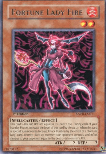 Fortune Lady Fire [ANPR-EN011] Rare - Josh's Cards
