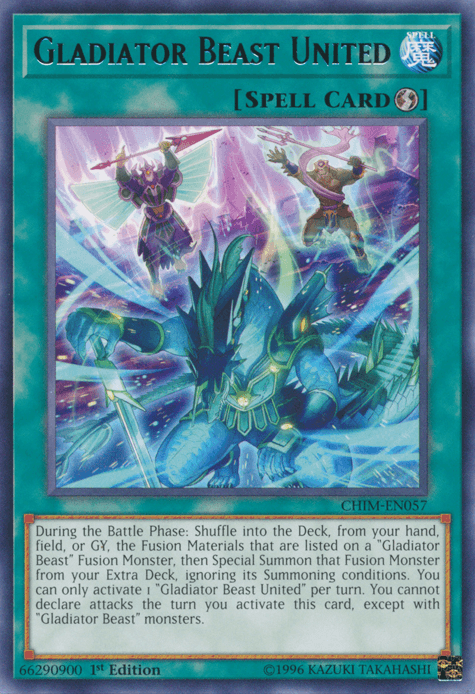Gladiator Beast United [CHIM-EN057] Rare - Josh's Cards