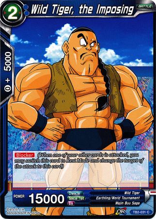 Wild Tiger, the Imposing (TB2-031) [World Martial Arts Tournament] Parallel Foil
