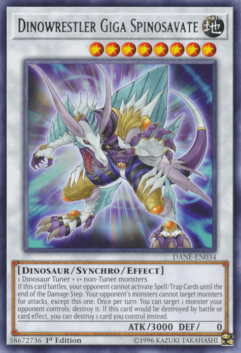 Dinowrestler Giga Spinosavate [DANE-EN034] Rare - Josh's Cards