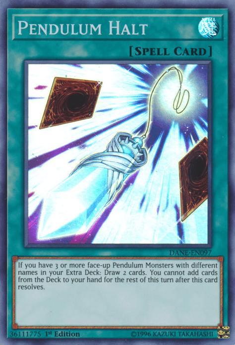 Pendulum Halt [DANE-EN097] Super Rare - Josh's Cards