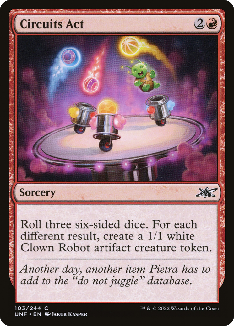 Circuits Act (UNF-103) - Unfinity Foil