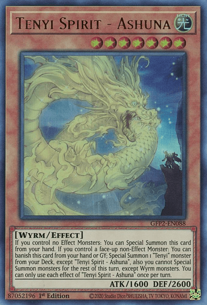 Tenyi Spirit - Ashuna [GFP2-EN088] Ultra Rare - Josh's Cards