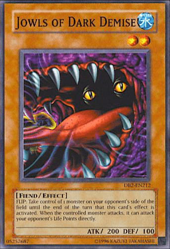 Jowls of Dark Demise [DB2-EN212] Common - Josh's Cards