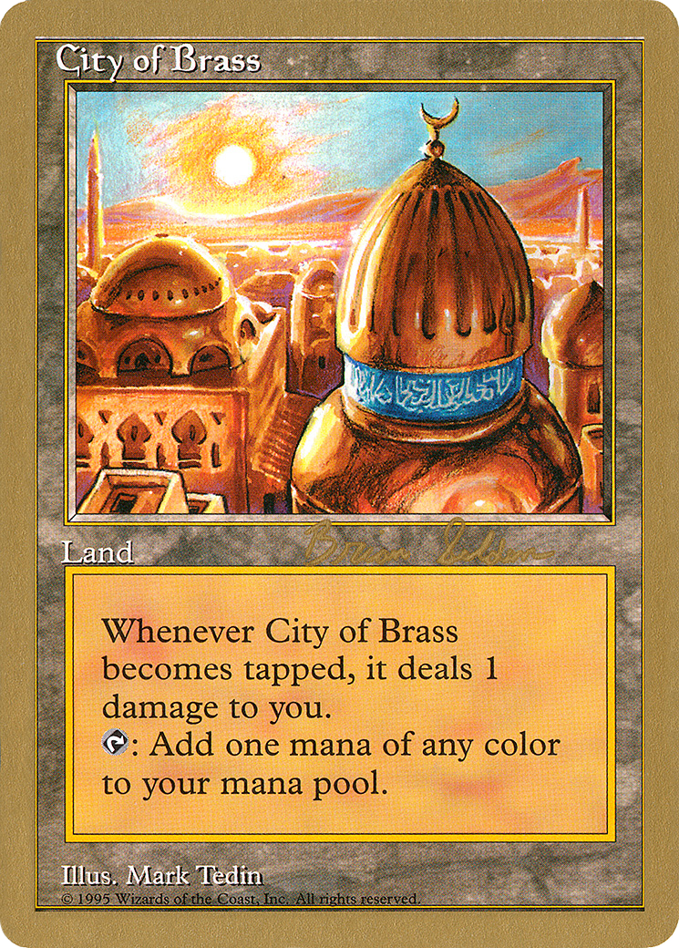 City of Brass (WCD-) - World Championship Decks 1998