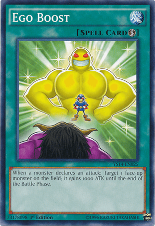 Ego Boost [YS14-EN025] Common - Josh's Cards