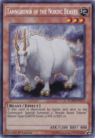 Tanngrisnir of the Nordic Beasts [LC5D-EN177] Secret Rare - Josh's Cards