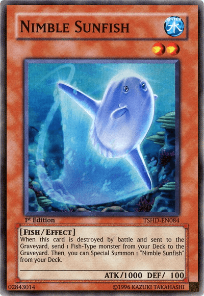 Nimble Sunfish [TSHD-EN084] Super Rare - Josh's Cards
