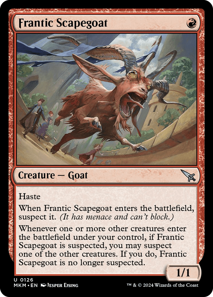 Frantic Scapegoat [Murders at Karlov Manor] - Josh's Cards