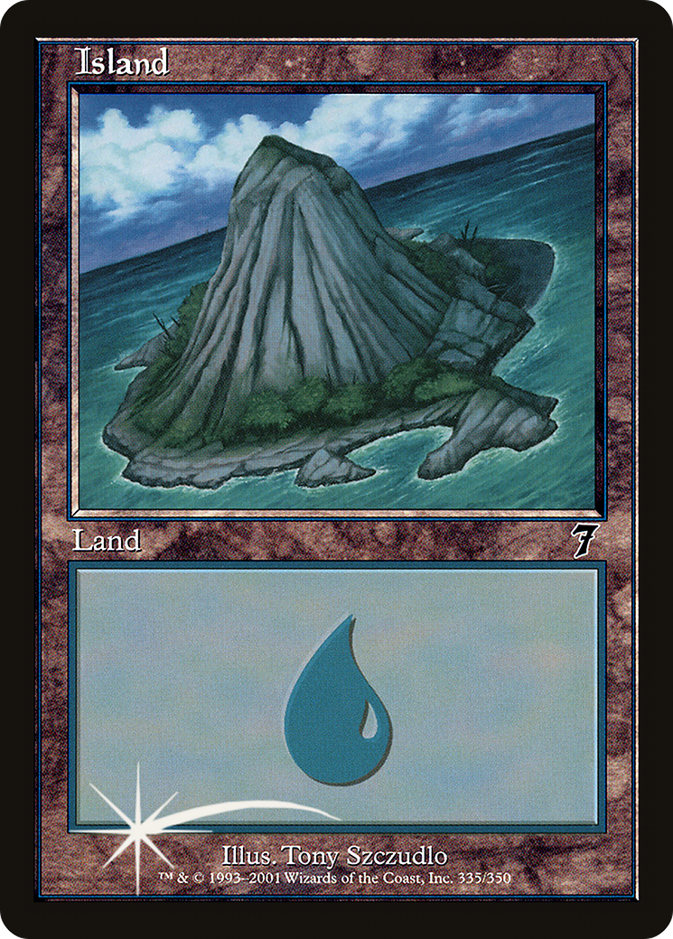 Island (335) [Seventh Edition] Foil