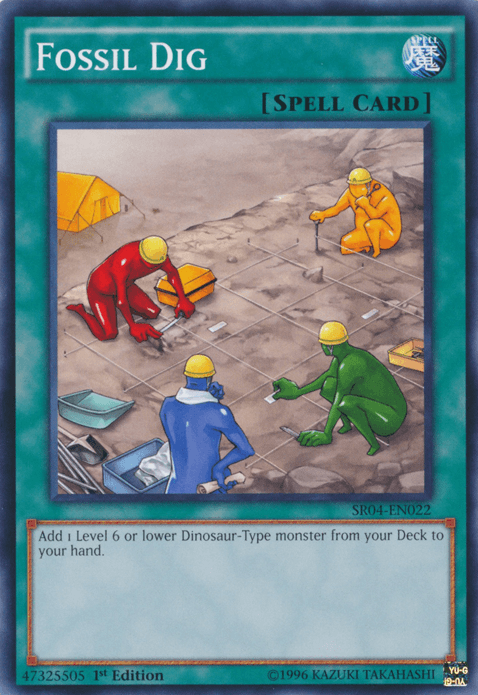 Fossil Dig [SR04-EN022] Common - Josh's Cards
