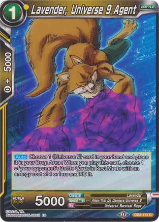 Lavender, Universe 9 Agent (DB2-114) [Divine Multiverse] Parallel Foil