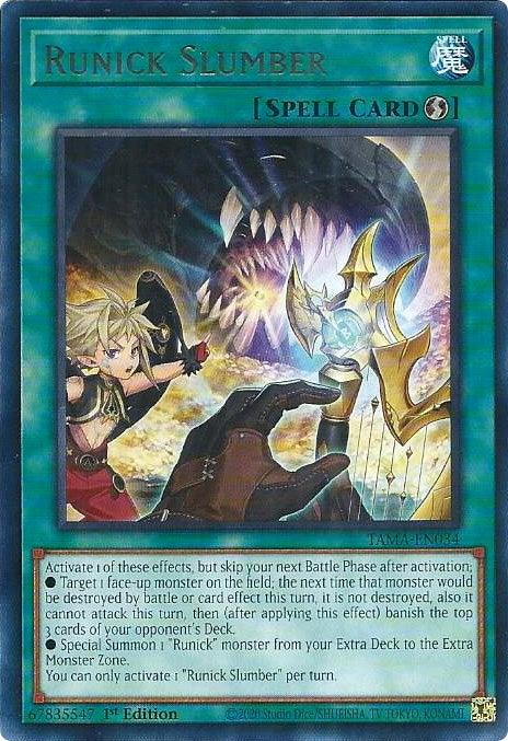 Runick Slumber [TAMA-EN034] Rare - Josh's Cards