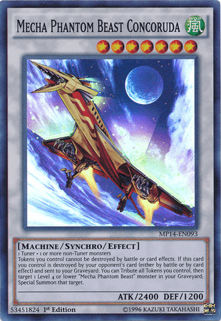 Mecha Phantom Beast Concoruda [MP14-EN093] Super Rare - Josh's Cards
