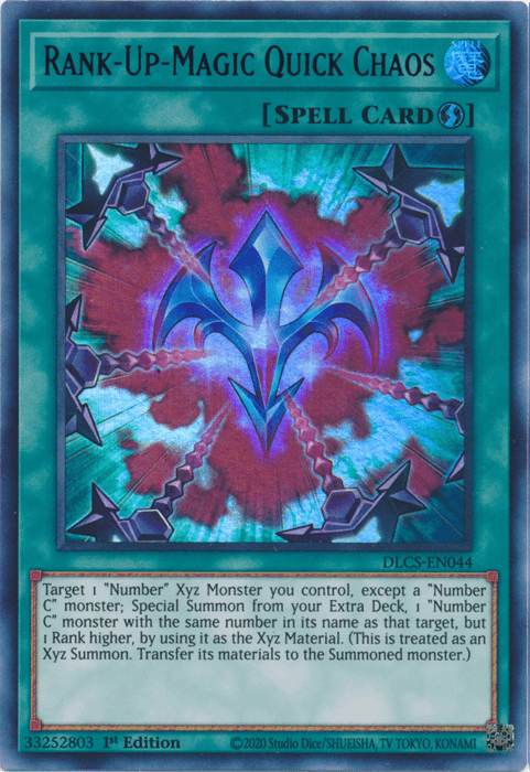 Rank-Up-Magic Quick Chaos (Blue) [DLCS-EN044] Ultra Rare - Josh's Cards