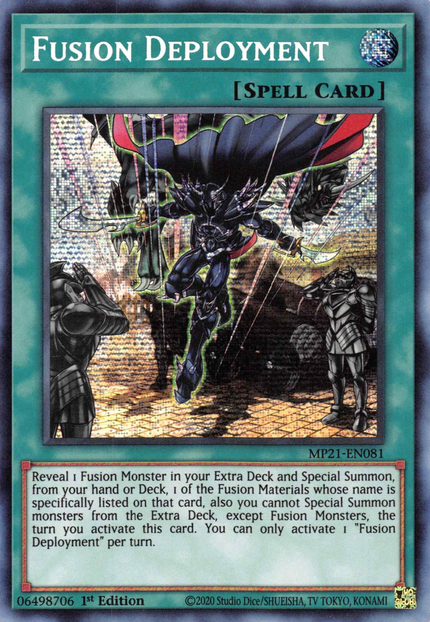 Fusion Deployment [MP21-EN081] Prismatic Secret Rare - Josh's Cards