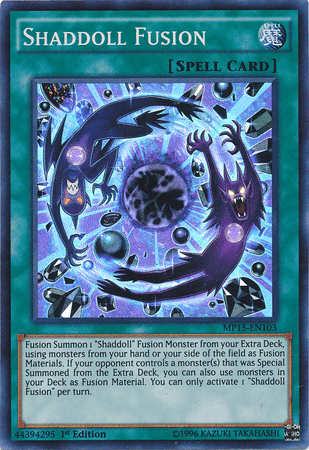 Shaddoll Fusion [MP15-EN103] Super Rare - Josh's Cards