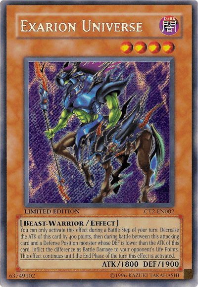 Exarion Universe [CT2-EN002] Secret Rare - Josh's Cards