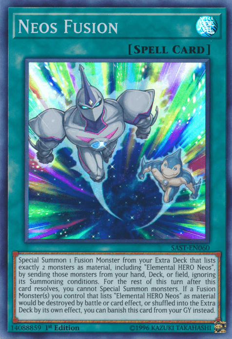 Neos Fusion [SAST-EN060] Super Rare - Josh's Cards